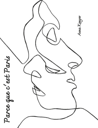 Parce que c'est paris. - recueille de recettes de cuisine francaise. - illustrations, couleur