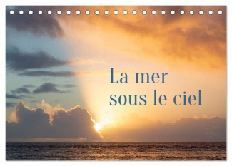 La mer sous le ciel (Calendrier de bureau 2026 DIN A5 vertical), CALVENDO calendrier mensuel. L'imme