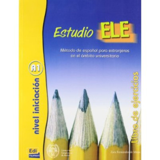METODO DE ESPANOL PARA EXTRANJEROS.ESTUDIO ELE.LIBRO DE EJERCICIOS. NIVEL INI A1