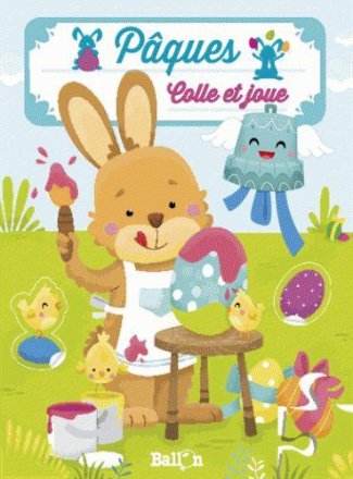 Pâques. Colle et joue
