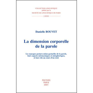 LA DIMENSION CORPORELLE DE LA PAROLE