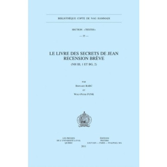 LE LIVRE DES SECRETS DE JEAN RECENSION BREVE (NH III,1 ET BG, 2)