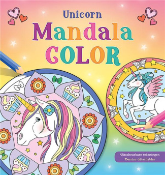 Unicorn Mandala Color