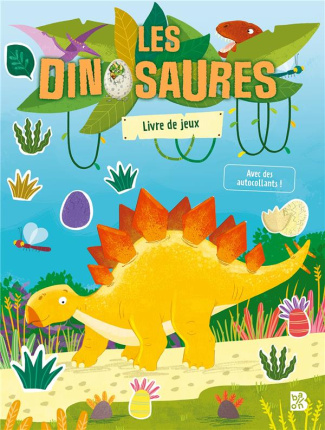 Livre de jeux Les dinosaures