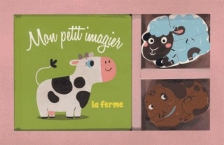 Mon petit imagier La ferme. Avec deux puzzles