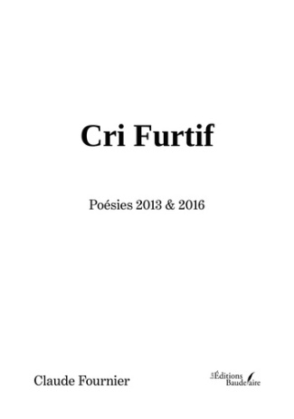 Cri furtif. Poésies 2013 & 2016