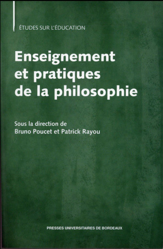 Enseignement et pratiques de la philosophie