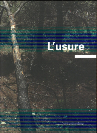 L'usure. 2 volumes : La chaleur de l'usure ; Excès d?usages et bénéfices de l?art