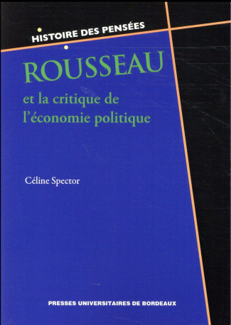 Rousseau et la critique de l'économie politique