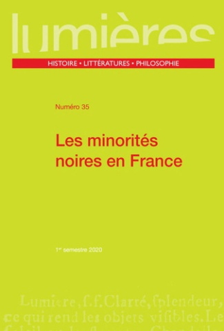 Lumières N° 35/2020 : Les minorités noires en France
