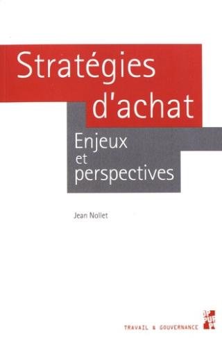 Stratégies d'achat. Enjeux et perspectives