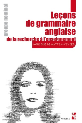 Leçons de grammaire anglaise, de la recherche à l'enseignement. Groupe nominal