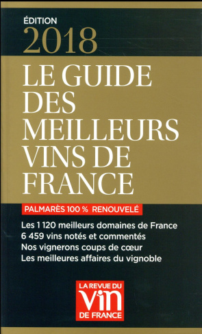 Le guide des meilleurs vins de France. Edition 2018