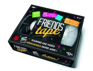 Friends tape. Contient 1 livret scénario, 1 livret réalisateur, 40 cartes