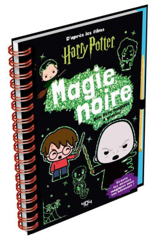 Magie noire. Mon livre magique à gratter