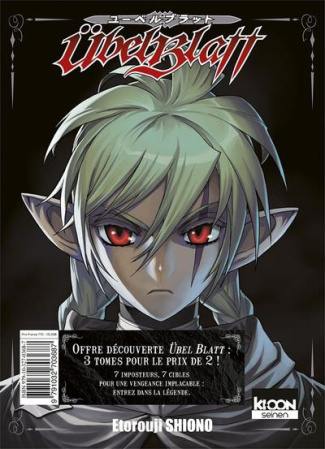 Ubel Blatt Tomes 0 à 2 : Pack en 3 volumes. Avec le Tome 0 offert