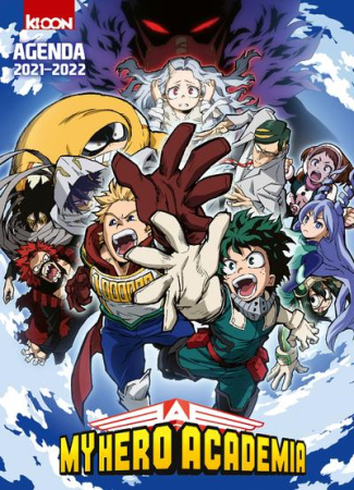 Agenda My Hero Academia. Edition 2021-2022