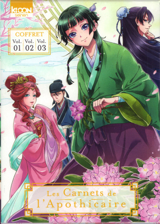 Les Carnets de l'Apothicaire Tomes 1, 2, 3