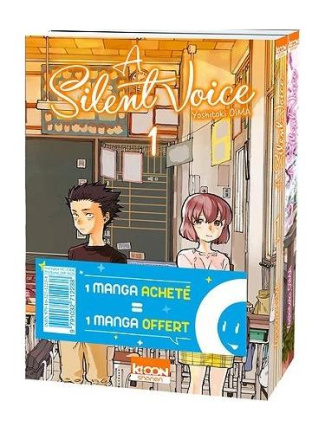 A silent voice - Pack en 2 volumes : Tomes 1 et 2