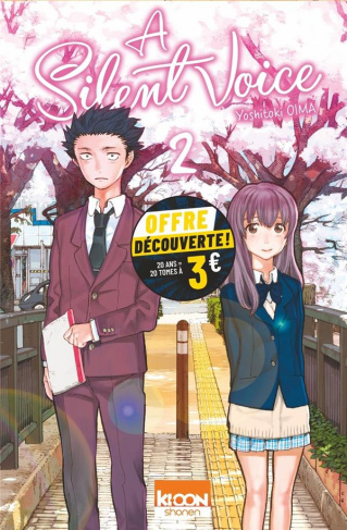 A Silent Voice Tome 2 - Edition à prix réduit