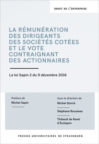 La rémunération des dirigeants des sociétés cotées et le vote contraignant des actionnaires. La loi