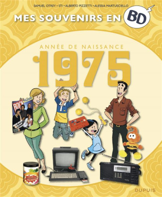Mes souvenirs en BD : Année de naissance 1975