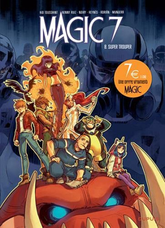 Magic 7 Tome 8 : Super Trouper - Prix réduit