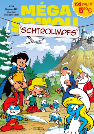 Méga Spirou N° 28, décembre 2021 : Schtroumpfs