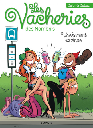 Les vacheries des Nombrils Tome 1 : Vachement copines - Edition à prix réduit