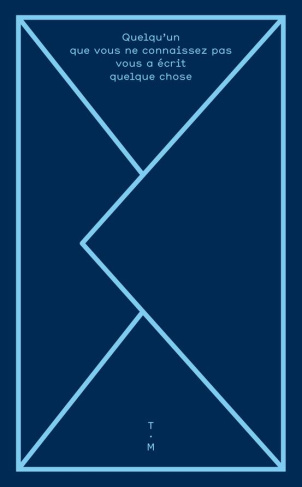 Quelqu'un que vous ne connaissez pas vous a écrit quelque chose