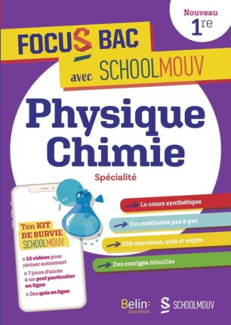 Physique-chimie 1re. Edition 2023