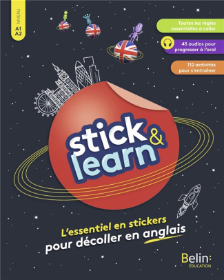Stick & Learn. L'essentiel en stickers pour décoller en anglais