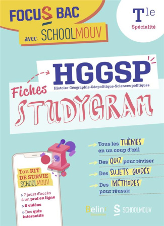 Fiches HGGSP Histoire-Géographie-Géopolitique-Sciences politiques Tle Spécialité