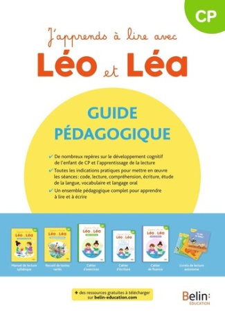 J'apprends à lire avec Léo et Léa CP. Guide pédagogique, Edition 2024