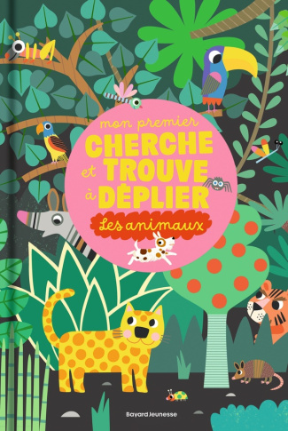 Mon premier cherche et trouve à déplier. Les animaux