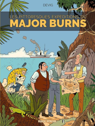 Major Burns Tome 3 : Les pittoresques expéditions du Major Burns