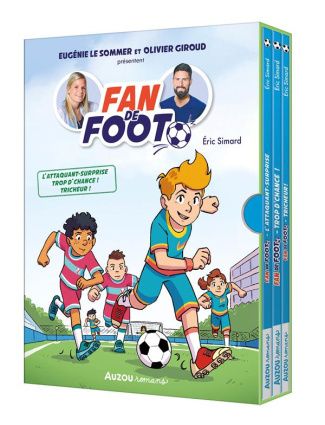 Fan de foot : Tricheur ! ; Trop d'chance ! ; L'attaquant-surprise. Coffret en 3 volumes