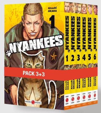 Nyankees : Pack en 6 volumes. Tomes 1 à 6 dont 3 mangas offerts