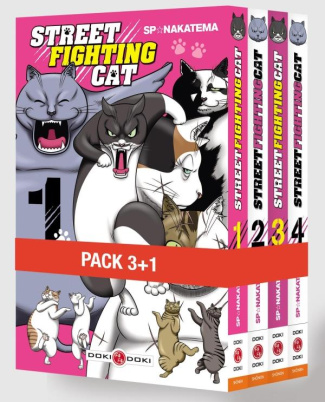 Street Fighting Cat - Pack série complète 4 tomes pour le prix de 3