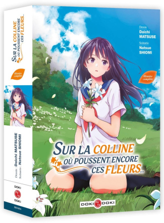 Sur la colline où poussent encore ces fleurs... Tomes 1 et 2 : Histoire complète. Etui en 2 volumes