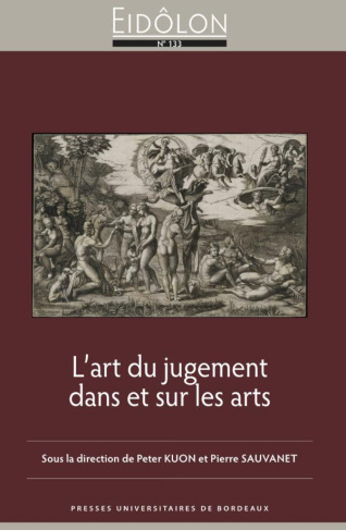 Eidôlon N° 133 : L’art du jugement dans et sur les arts