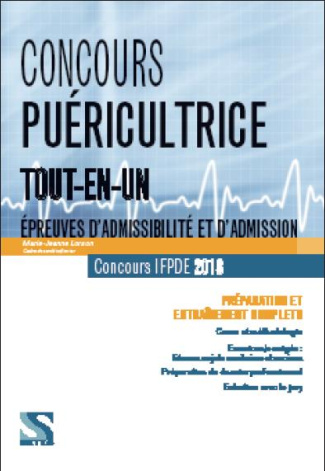 Concours puéricultrice tout-en-un. Edition 2018