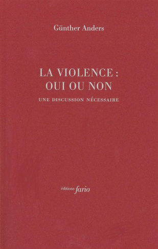 La violence : oui ou non. Une discussion nécessaire
