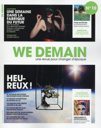 We Demain N° 10, juin, juillet, août 2015