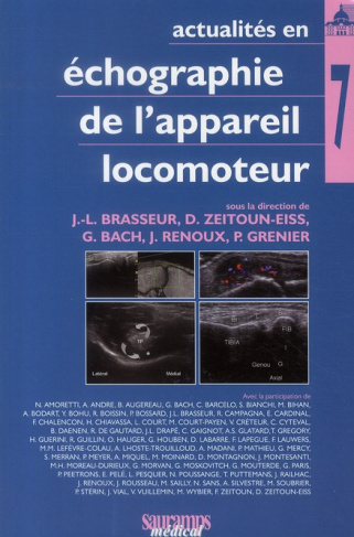 Brasseur_Jean-Louis_Zeitoun-Eiss_Delphine_Bach-Actualit_s_en_chographie_de_l_appareil_locomoteur._Tome_7-9782840237112_0