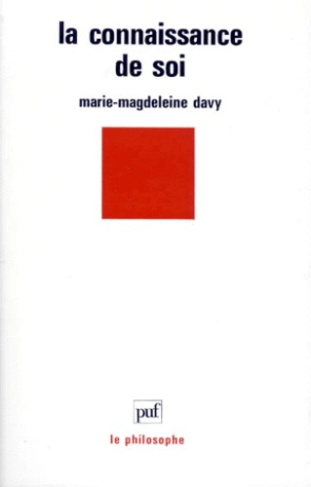 Davy_Marie-Madeleine-LA_CONNAISSANCE_DE_SOI._6_me_dition_corrig_e_1992-9782130451204_0