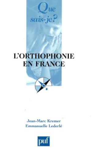 Kremer_Jean-Marc_Lederl_Emmanuelle-L_orthophonie_en_France._5e_dition-9782130564911_0