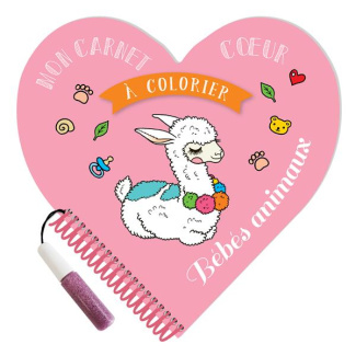 aubry-severine-mon-carnet-coeur-a-colorier-bebes-animaux-avec-un-stylo-a-paillettes_0