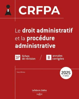 brimo-sara-crfpa-2025-le-droit-administratif-et-la-procedure-administrative-2e-ed_0