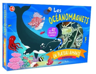 collectif-les-oceanomagnets-avec-47-magnets-d-animaux-1-plateau-aimante-et-1-livre-jeux_0